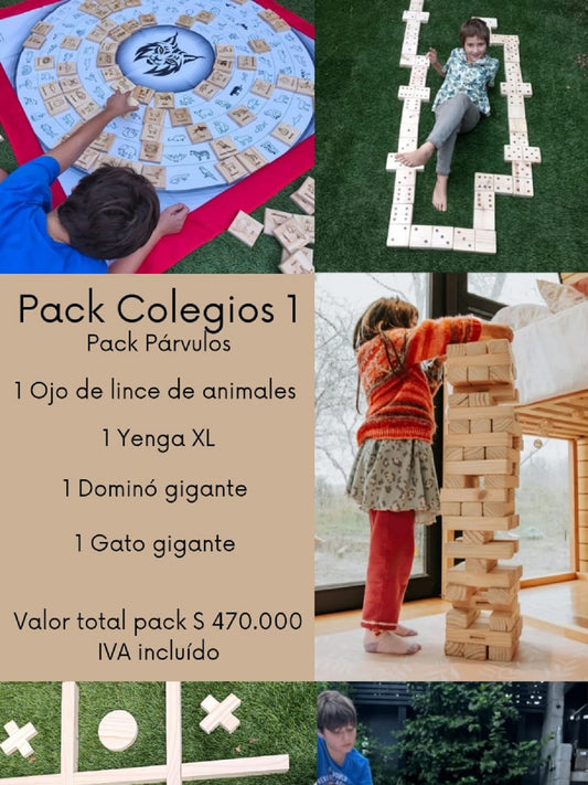 Pack Colegios 1 - Pack Párvulos