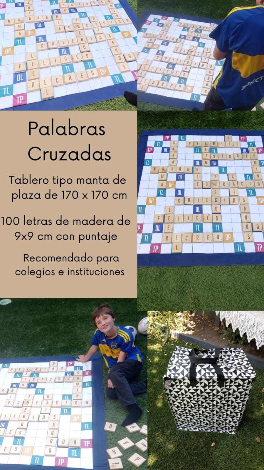 Pack Colegios 2 - Juegos de Tablero gigantes