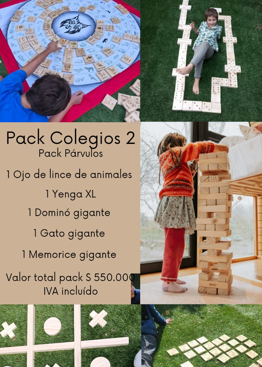 Pack Colegios 2 - Pack Párvulos