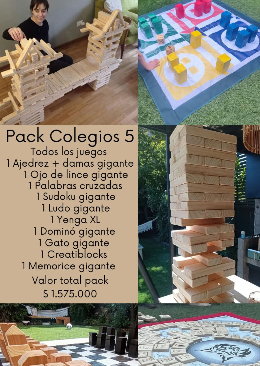 Pack Colegios 5 - Todos los juegos